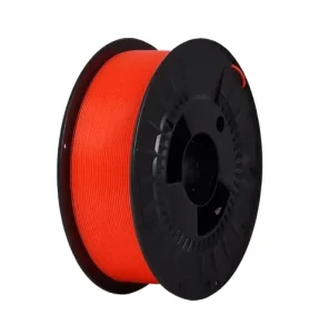PLA filament neon red – jarko crvena završnica za tehničke i dekorativne 3D modele sa visokom vidljivošću.